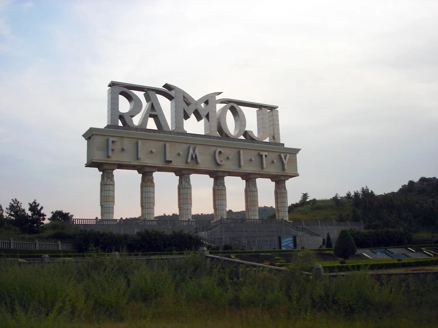 Ramoji Film City iconic landmark entrance in Hyderabad